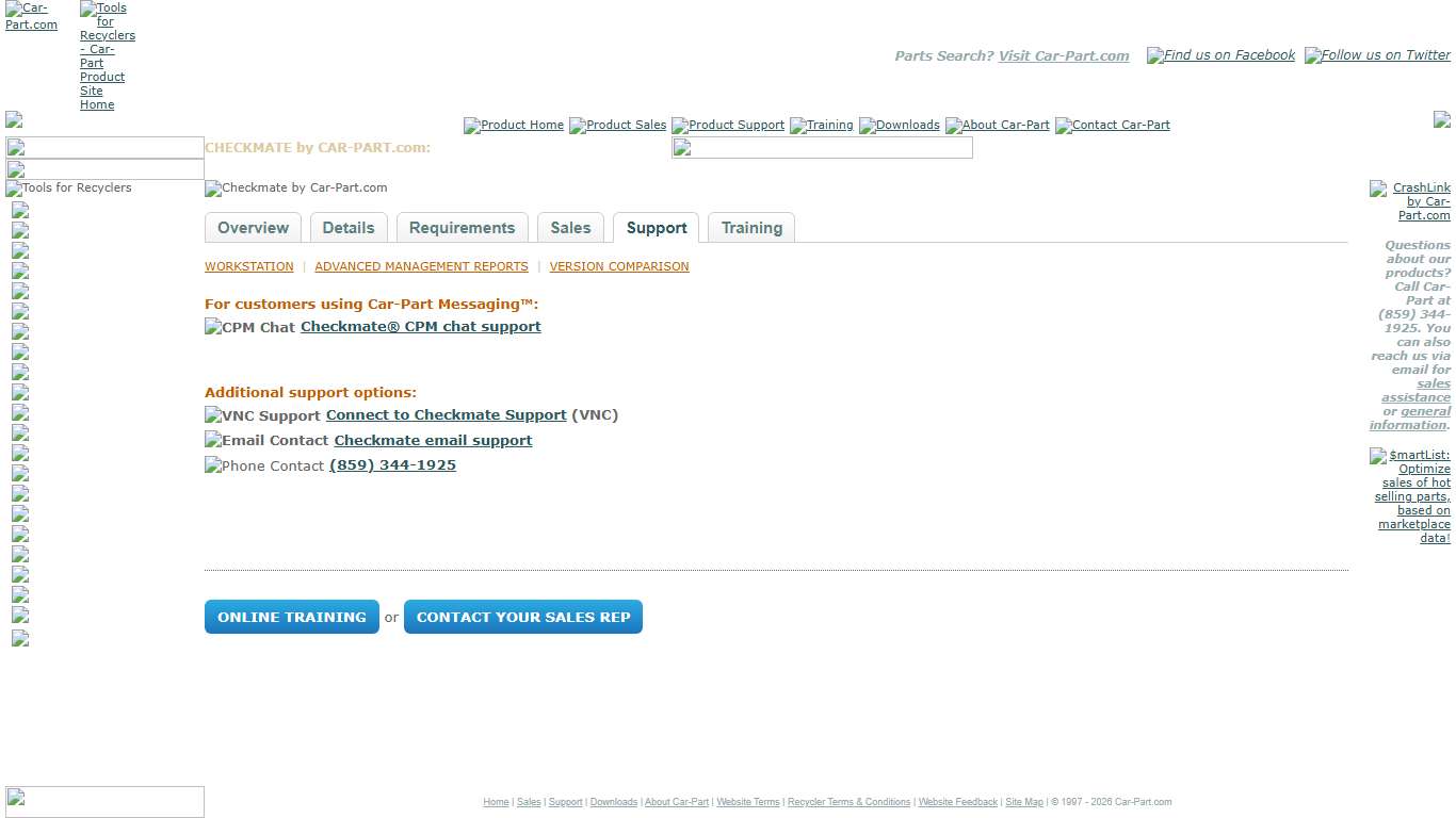 Products.Car-Part.com - Tools for Recyclers